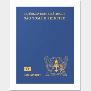 Sao Tome and Principe passport Posters and Art